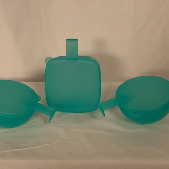 Set of 3 new Tupperware containers refrigerator - Picture 5 of 7